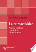 Libro La retroactividad