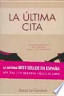 Libro LA ÚLTIMA CITA