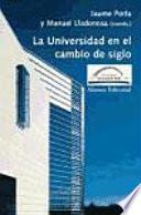 Libro La universidad en el cambio de siglo