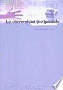 Libro La universidad (im)posible