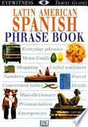 Libro Latin American Spanish Phrase Book
