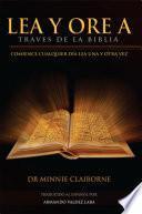 Libro Lea Y Ore a Traves De La Biblia