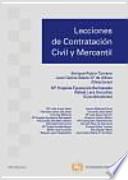 Libro Lecciones de contratación civil y mercantil
