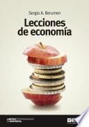 Libro Lecciones de economía
