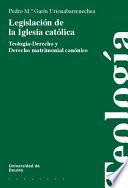 Libro Legislación de la Iglesia católica