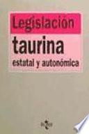 Libro Legislación taurina