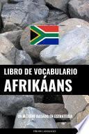Libro Libro de Vocabulario Afrikáans
