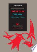 Libro Literatura cubana