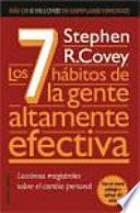 Libro Los 7 habitos de la gente altamente efectiva/ The Seven Habits of the Highly Effective People