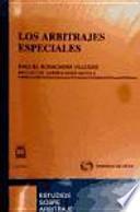 Libro Los arbitrajes especiales
