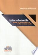 Libro Los derechos fundamentales: derecho a la libertad frente a las medidas cautelares penales