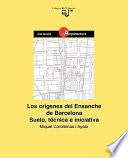 Libro Los orígenes del ensanche de Barcelona