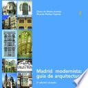 Libro Madrid modernista