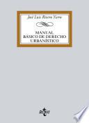 Libro Manual básico de Derecho Urbanístico
