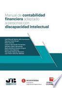 Libro Manual de contabilidad financiera adaptado a personas con discapacidad intelectual