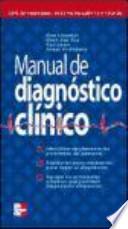 Libro Manual de diagnóstico clínico