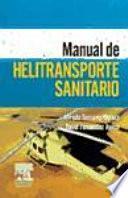 Libro Manual de helitransporte sanitario