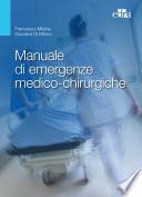 Libro Manuale di emergenze medico-chirurgiche