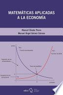 Libro Matemáticas aplicadas a la economía