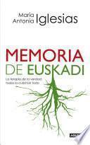 Libro Memoria de Euskadi