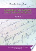 Libro Memoria del monte: Manuel Rendón Solórzano