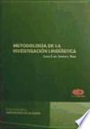 Libro Metodología de la investigación lingüística
