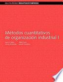 Libro Métodos cuantitativos de organización industrial I