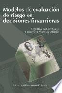 Libro Modelos de evaluación de riesgo en decisiones financieras