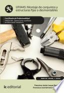 Libro Montaje de conjuntos y estructuras fijas o desmontables. FMEE0108