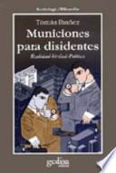 Libro Municiones para disidentes