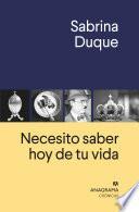 Libro Necesito saber hoy de tu vida