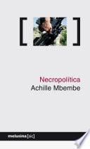 Libro Necropolítica