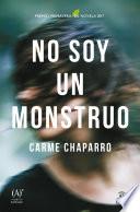 Libro No soy un monstruo