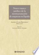 Libro Nuevo marco jurídico de la reestructuración de empresas en España