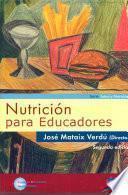 Libro Nutrición para educadores