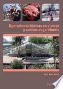 Libro Operaciones básicas en viveros y centros de jardinería