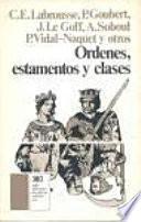 Libro Ordenes, estamentos y clases