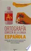 Libro Ortografía correcta de la lengua española