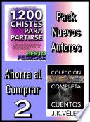 Libro Pack Nuevos Autores Ahorra al Comprar 2