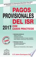 Libro PAGOS PROVISIONALES DEL ISR 2017