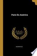 Libro Paris En América