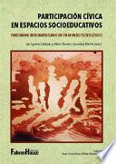 Libro Participación cívica en espacios socioeducativos