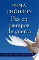 Libro Paz en tiempos de guerra