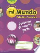 Libro Pearson Mi Mundo Estudios Sociales, Grade 2