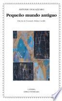 Libro Pequeño mundo antiguo