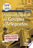 Libro Personal laboral de Correos y Telégrafos. Sociedad Anónima Estatal Correos y Telégrafos. Temario