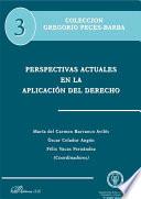 Libro Perspectivas actuales en la aplicación del derecho