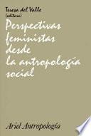 Libro Perspectivas feministas desde la antropología social