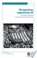 Libro Perspectivas migratorias III