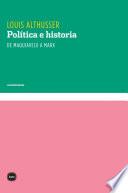 Libro Política e historia. De Maquiavelo a Marx